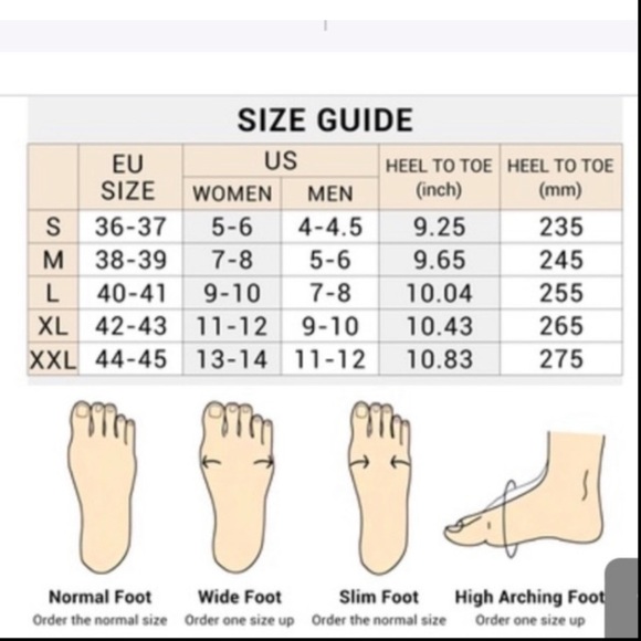 📣 SIZE STYLE FIT CHARTS FOR ONLINE SHOPPING (1 of 2) - Picture 6 of 16